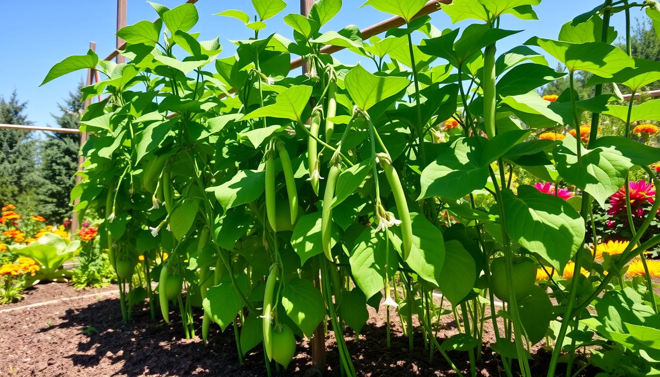 Growing Snap Peas