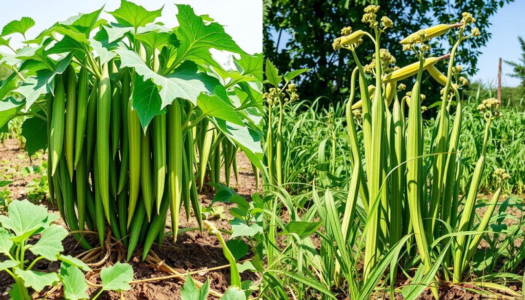 Growing mistakes for okra