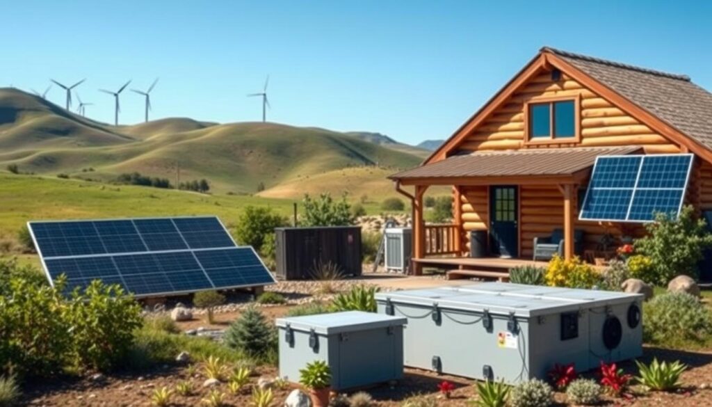 energy storage solutions for reliable off-grid living