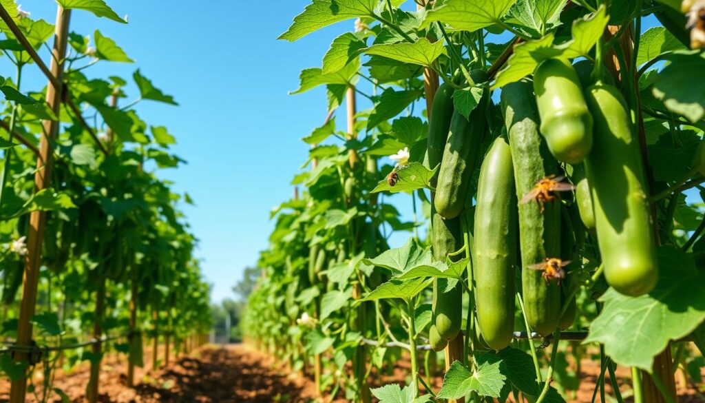 growing conditions for cucumbers