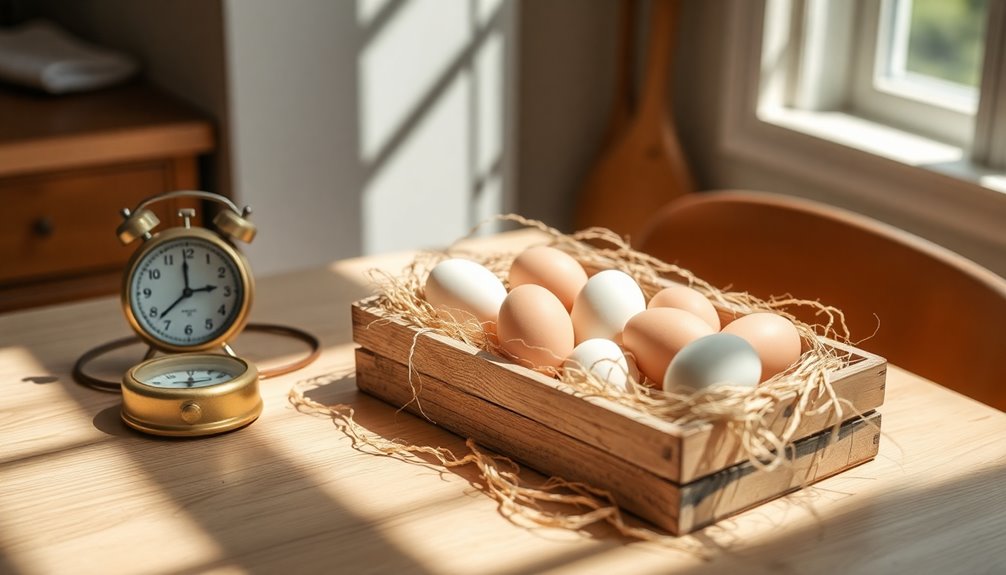 handling shipped eggs safely