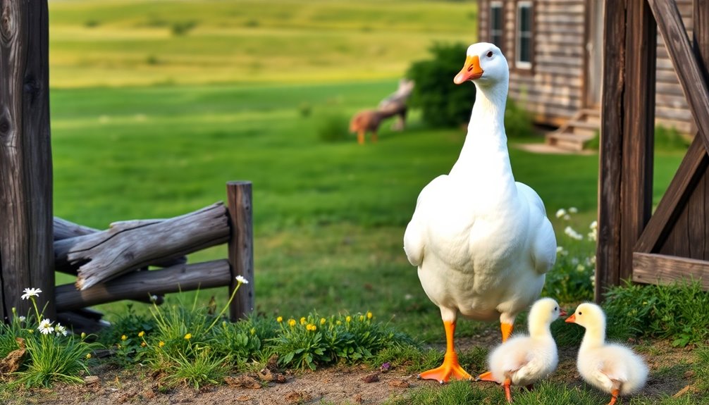 ideal breeds for geese