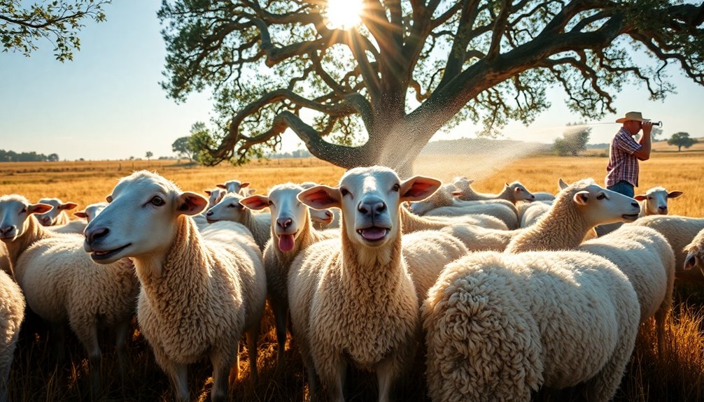 managing sheep heat stress