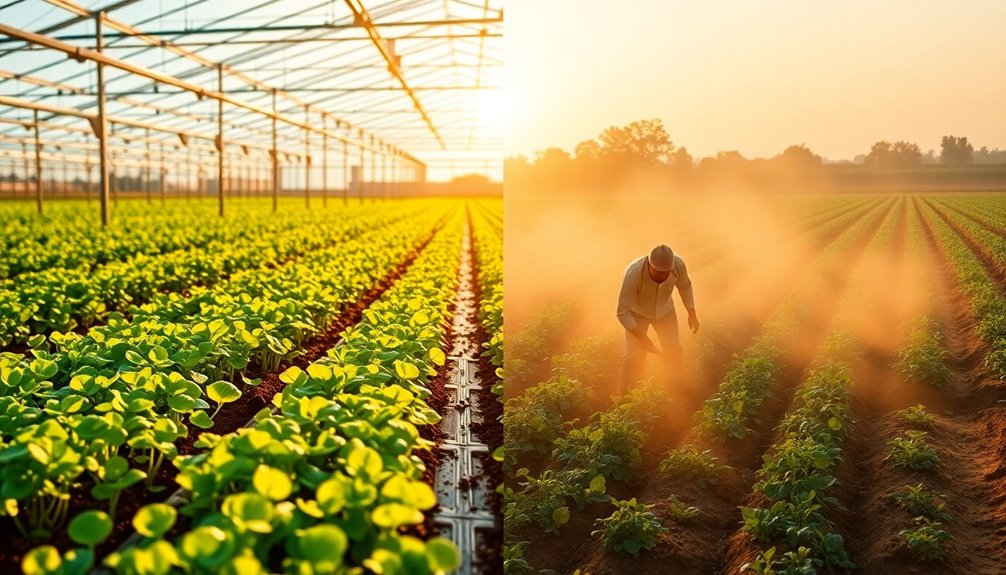 modern vs conventional agriculture