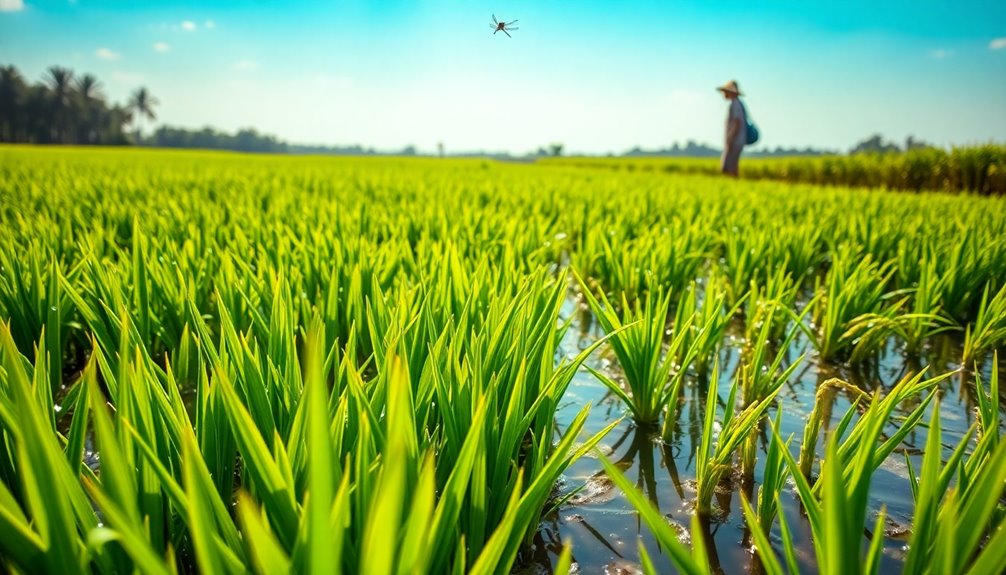 nurturing optimal rice growth