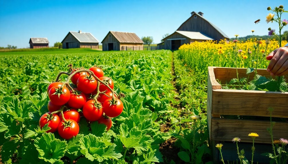 organic farming promotes health