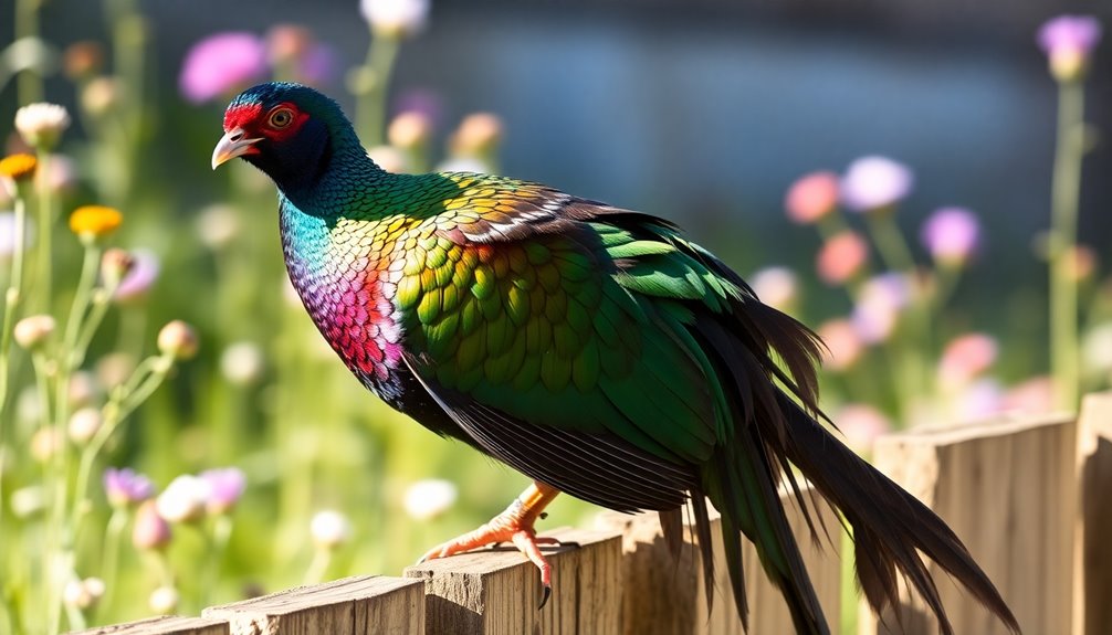 pheasant social and mating habits