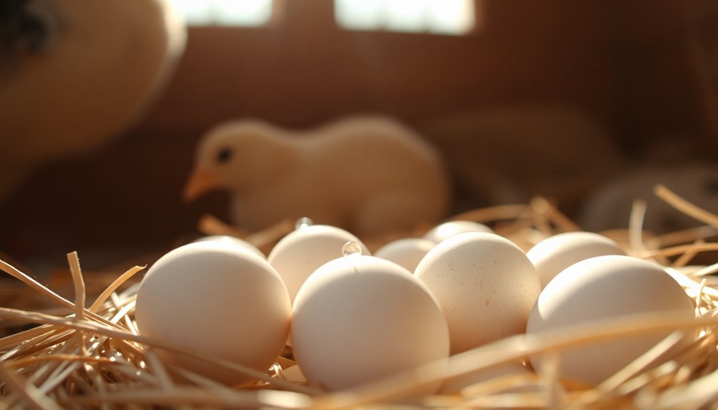 rest eggs for hatching