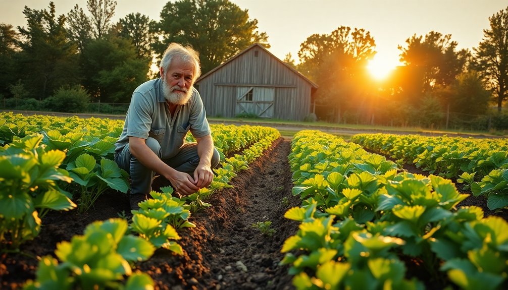 self sufficient farming techniques