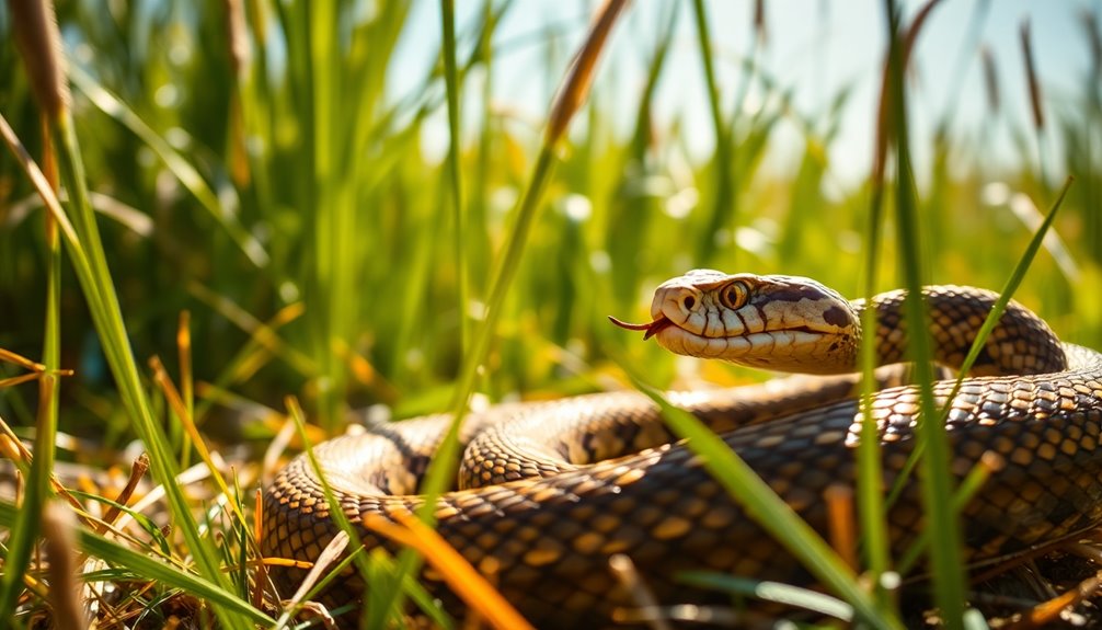 stay clear of tall grass