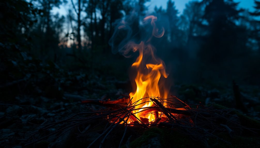 survival skills for fire