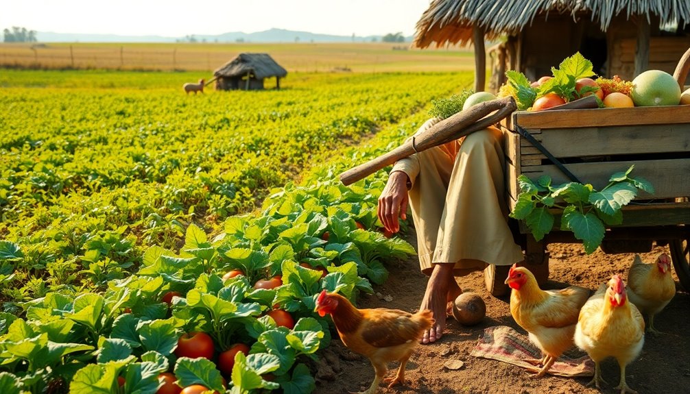 sustainable livelihoods through agriculture