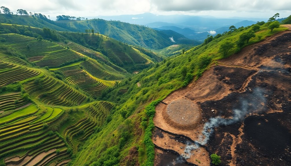 sustainable vs destructive agriculture