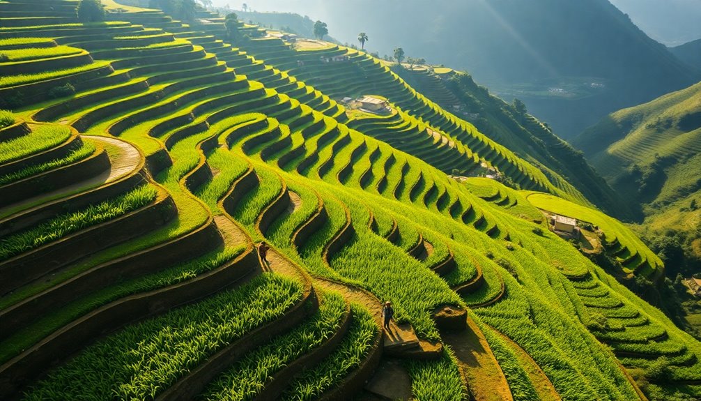 terrace farming around the world