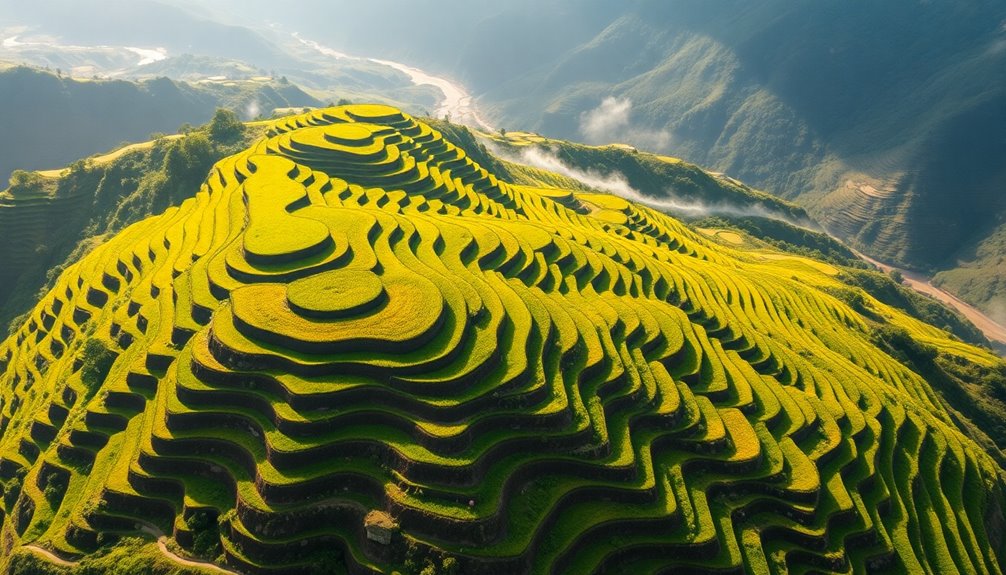 terrace farming system varieties