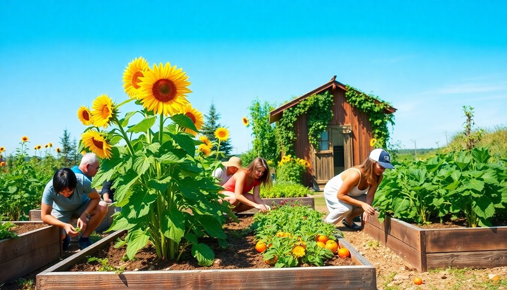 thriving community garden initiatives