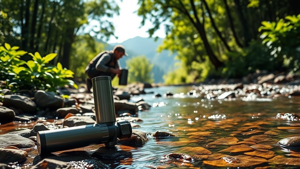 clean water through filtration