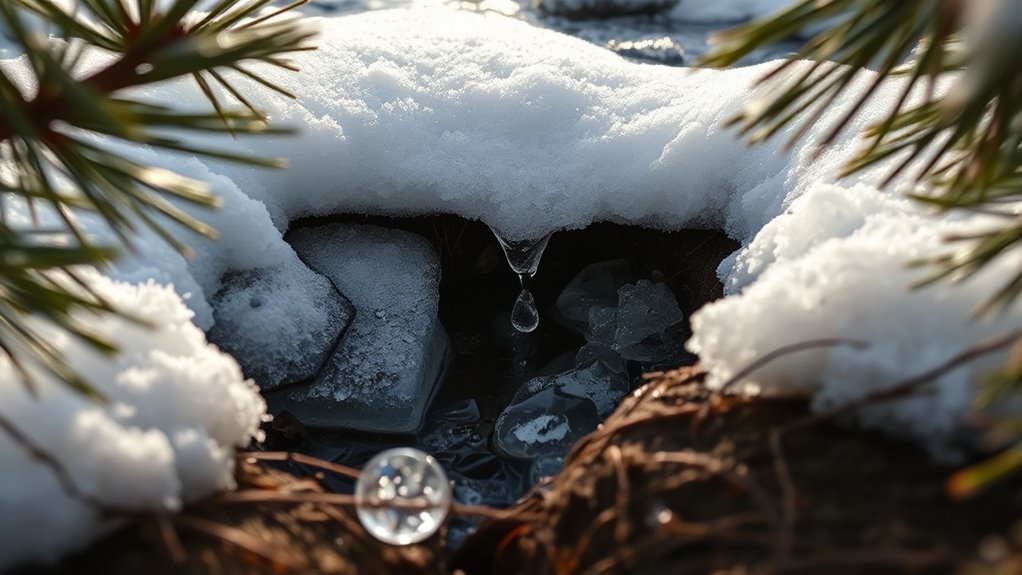 collecting liquid water resources