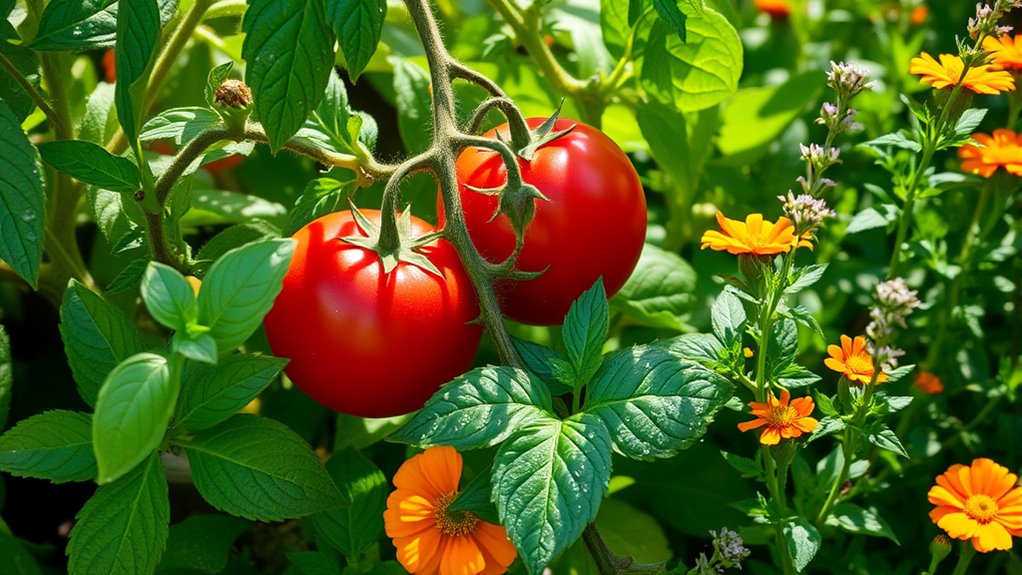 companion plants for tomatoes