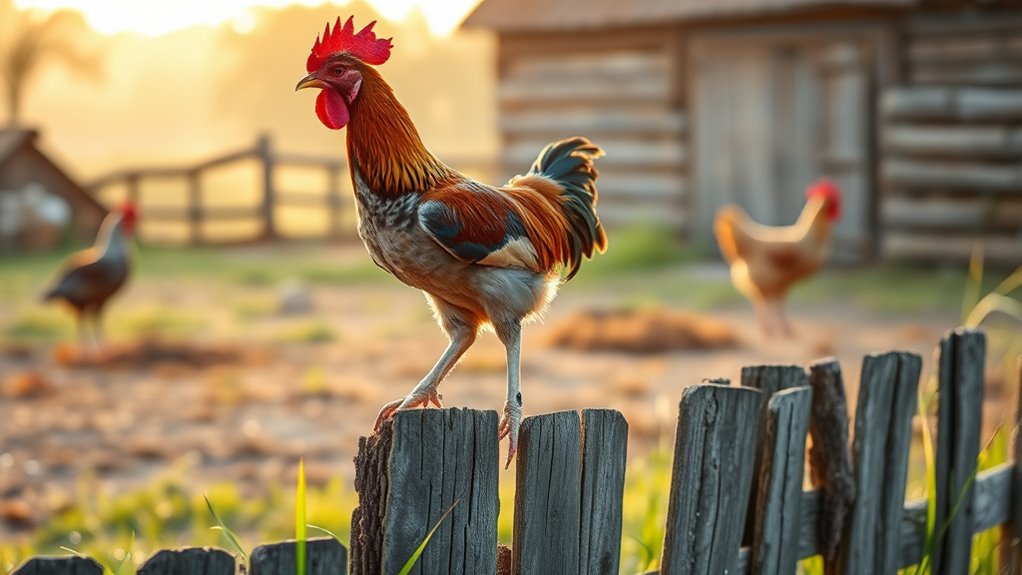 controlling loud rooster noise