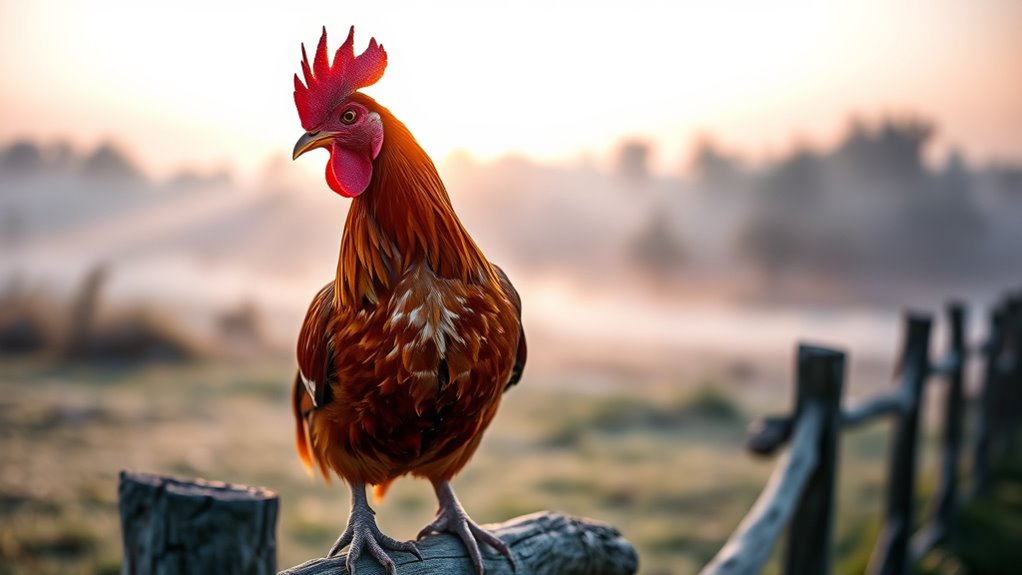 crowing affected by environment