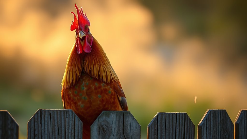 crowing age range details