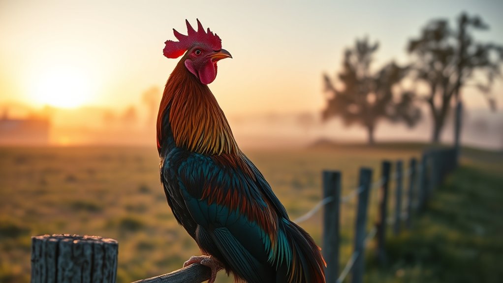 crowing physiological mechanisms explained