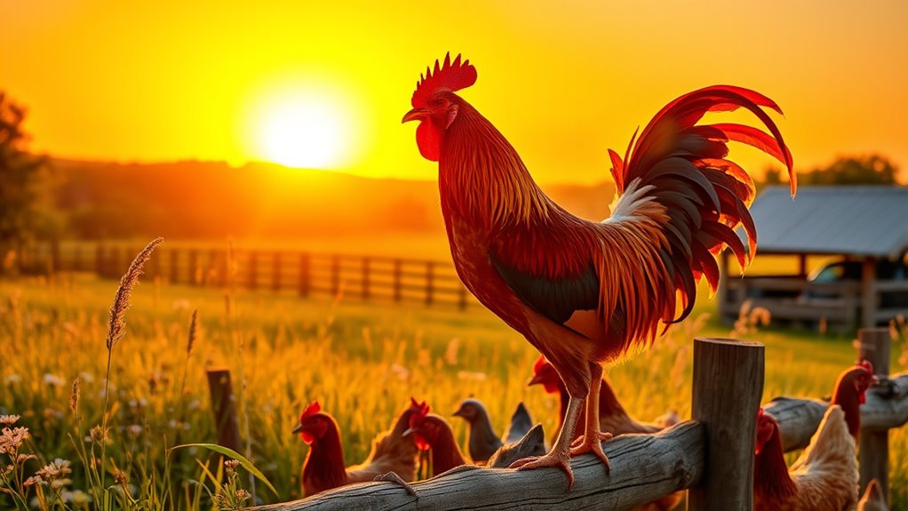 environmental influence on crowing