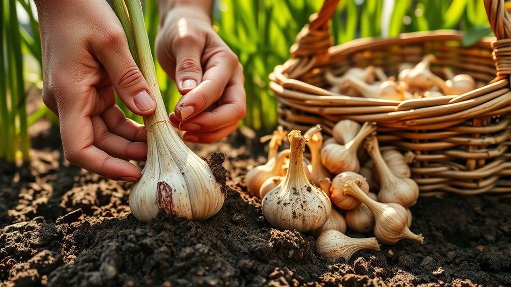 garlic harvesting techniques explained
