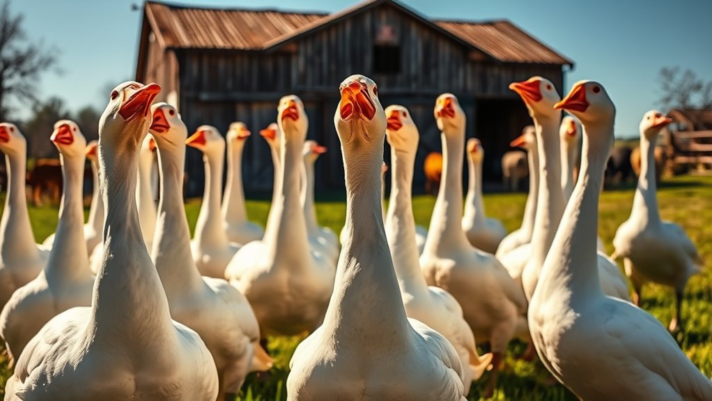 geese as farm protectors
