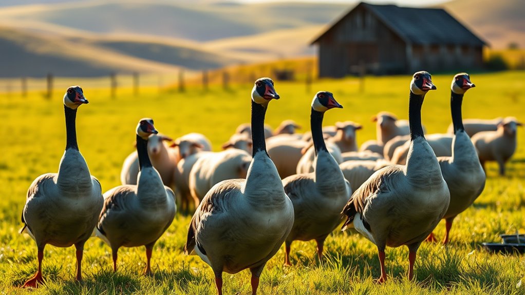 geese as livestock protectors