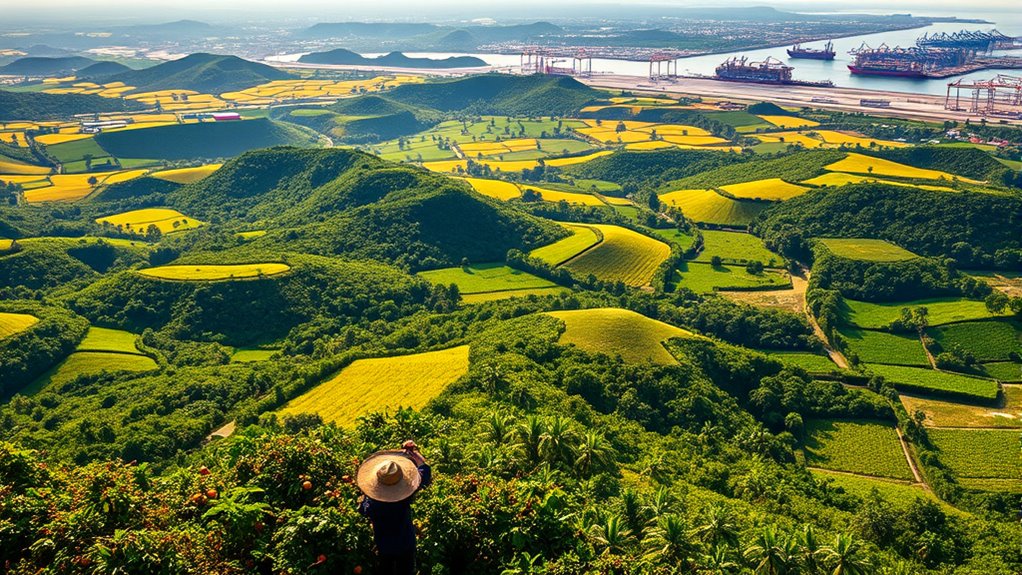 global economic impact plantations
