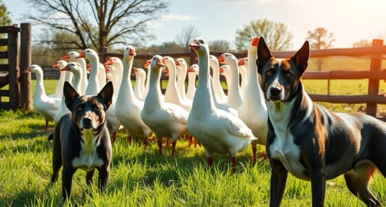 guarding livestock geese or dogs