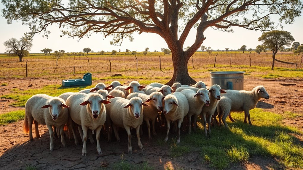 heat stress affects sheep productivity