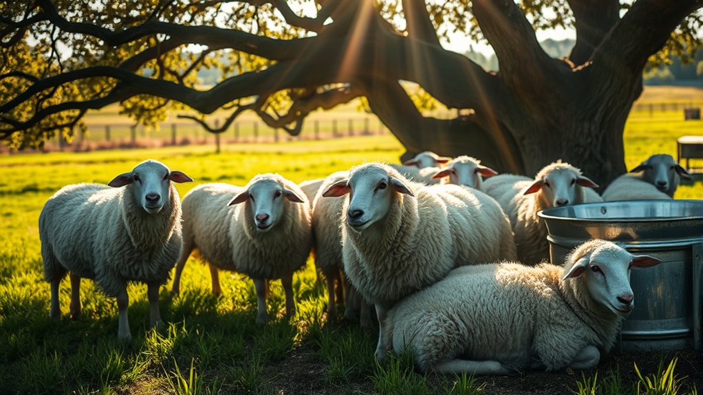 heat stress prevention in sheep