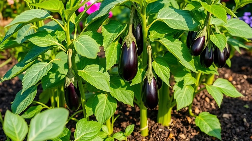 ideal growing environment eggplants