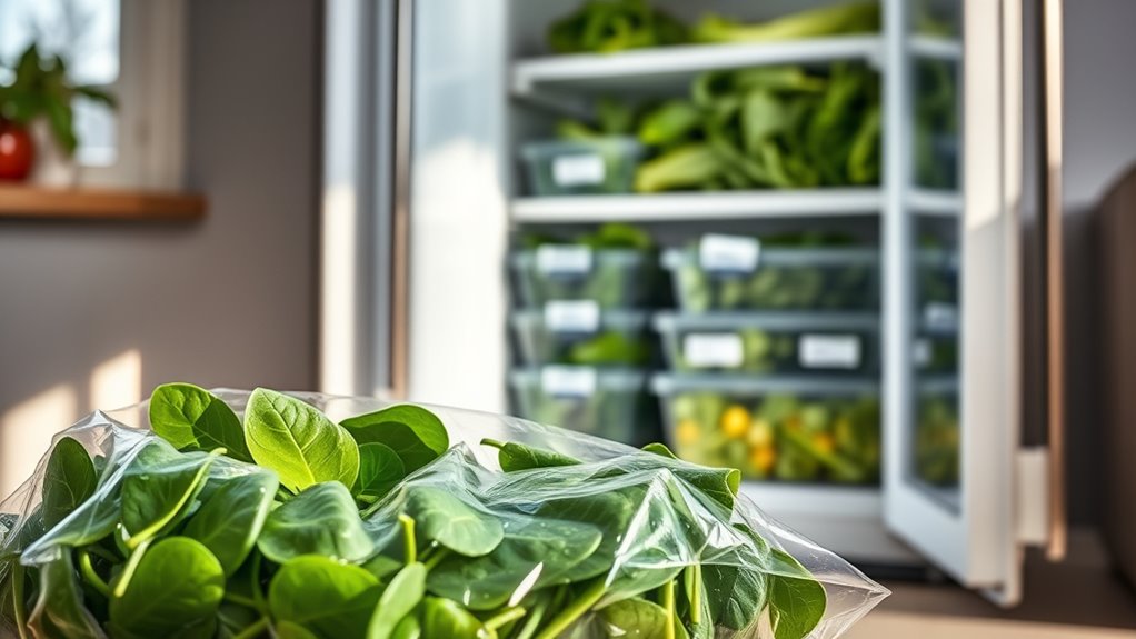 keep spinach fresh longer