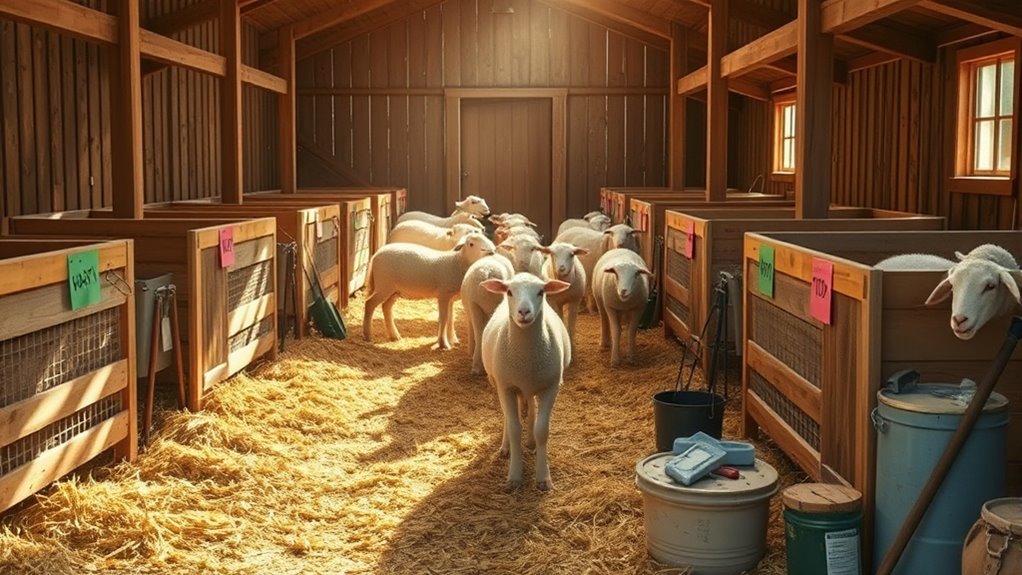 lambing season facility preparation