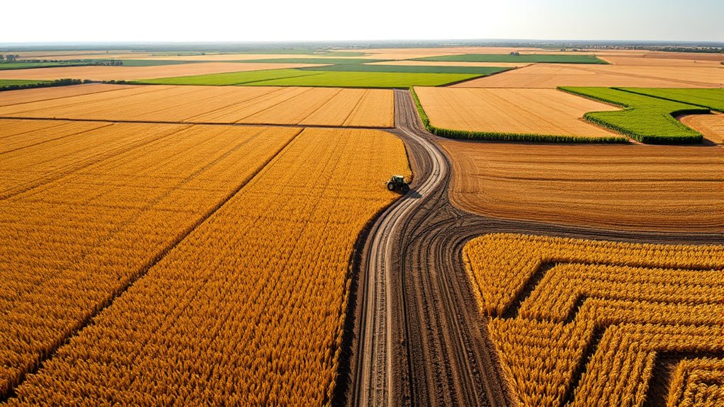large scale farming practices