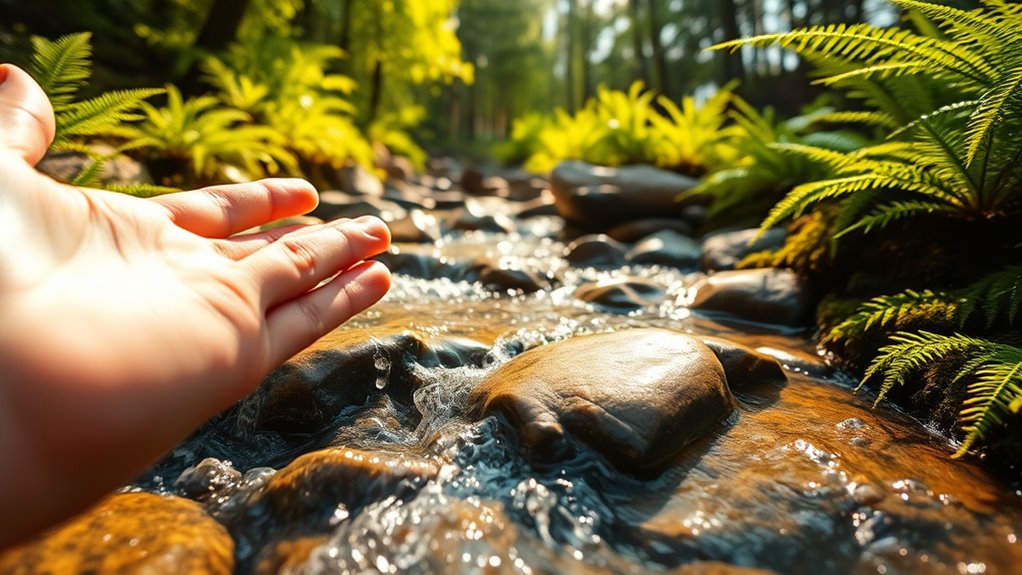 locating natural water sources