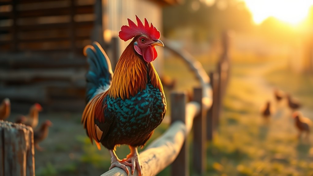 maturity age and crowing
