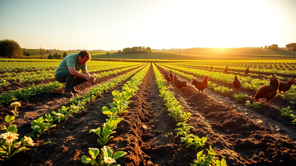 participate in sustainable farming