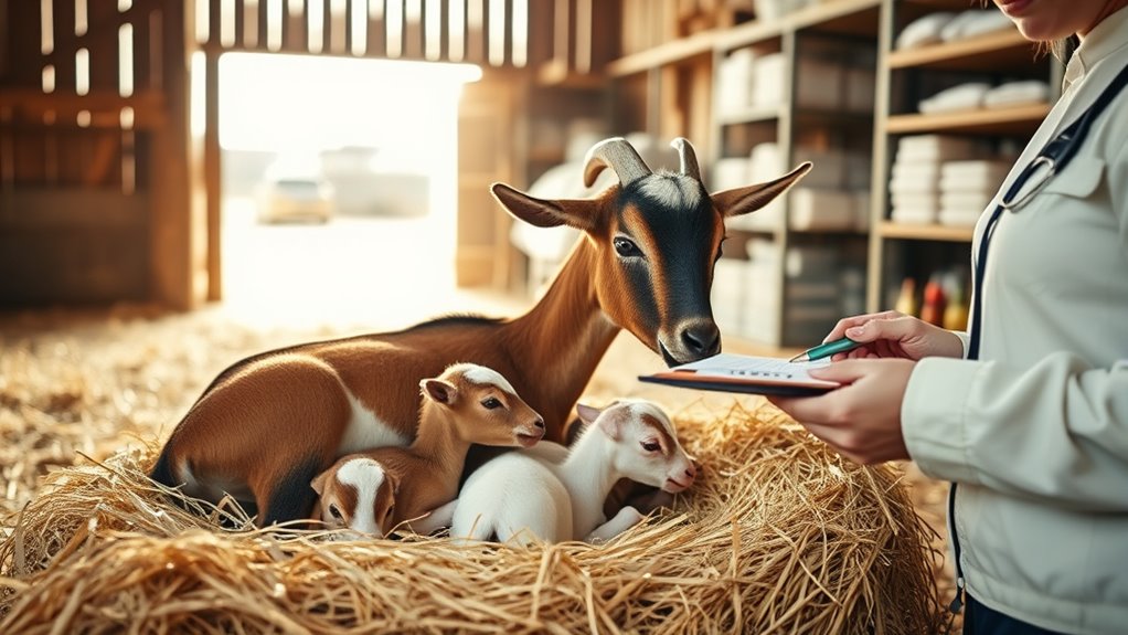 post kidding care tips