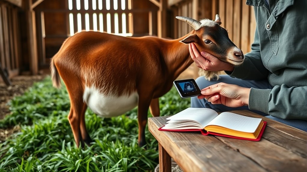 pregnancy detection techniques for goats