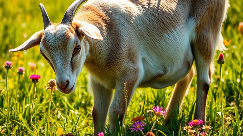 pregnancy indicators in goats