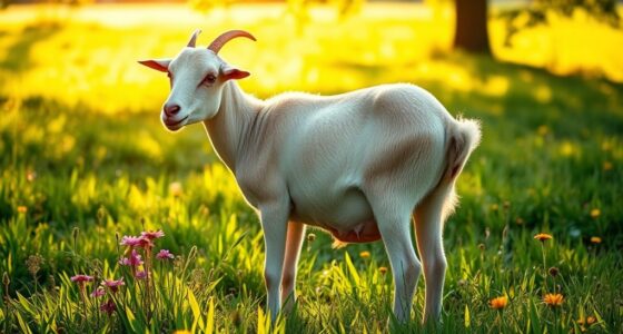 pregnant goat visual indicators