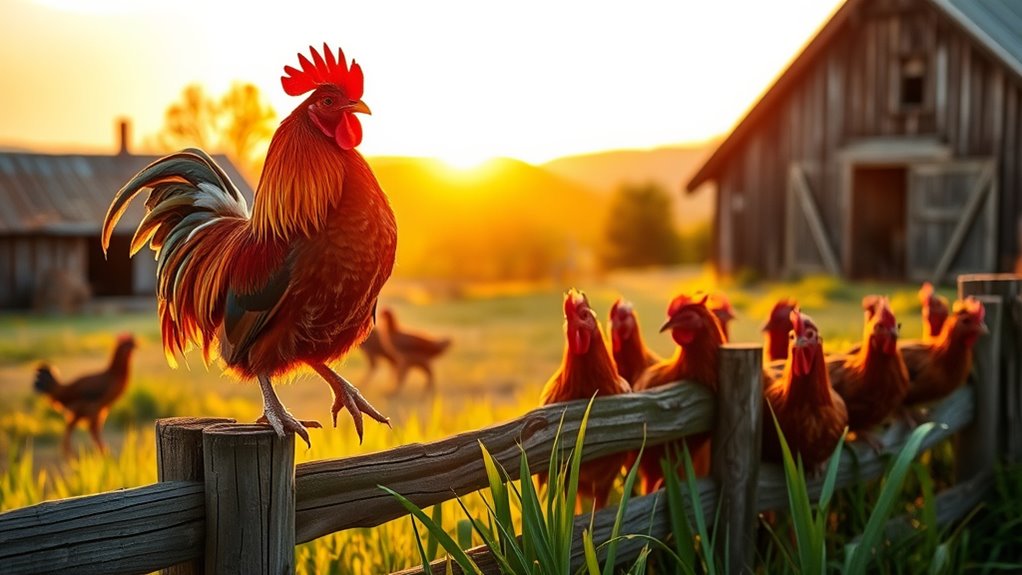 promote instinctive crowing habits