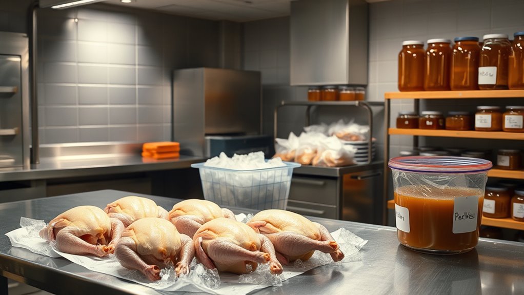 properly refrigerate cooked chicken