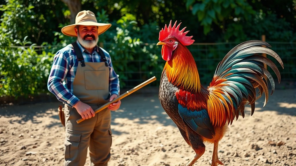 rooster aggression behaviors explained