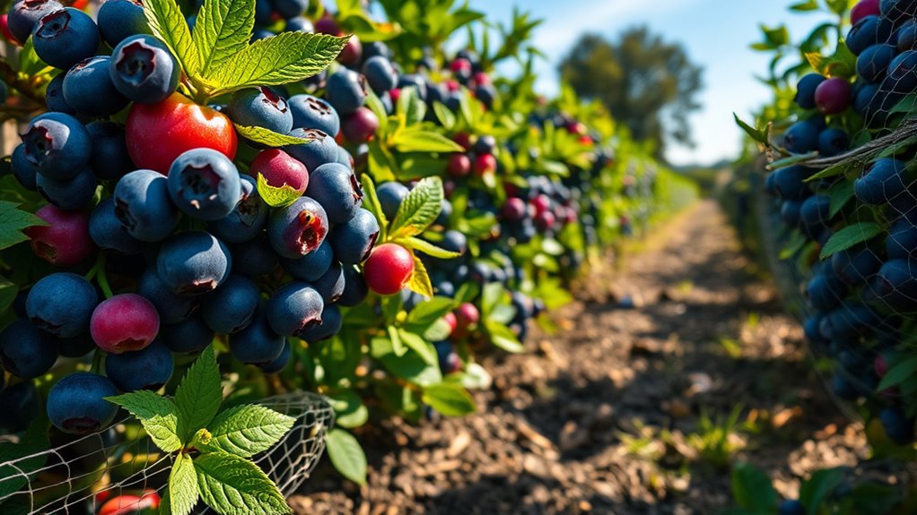 safeguarding blueberry crops effectively